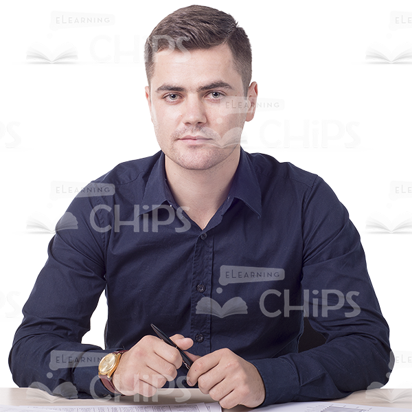 Personable Man Character Cutout Photo-6776 Personable Man Character Cutout Photo-6776