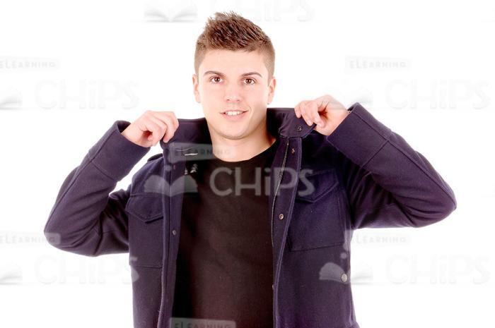 Cheerful Young Man Stock Photo Pack-29811