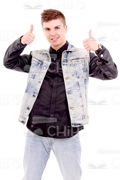 Cheerful Young Man Stock Photo Pack-29834