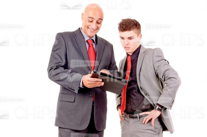 Young Businessman With Chief Stock Photo Pack-29844