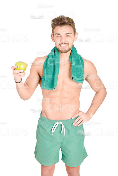 Young Man Doing Exercises Stock Photo Pack-29883