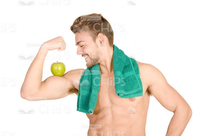 Young Man Doing Exercises Stock Photo Pack-29886