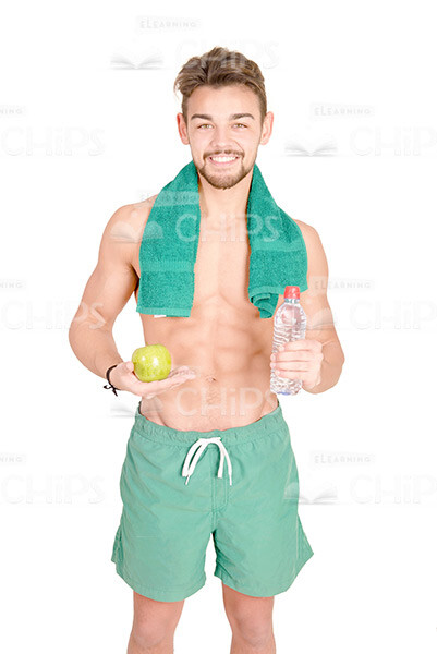 Young Man Doing Exercises Stock Photo Pack-29889