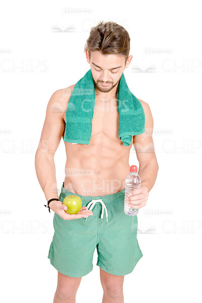 Young Man Doing Exercises Stock Photo Pack-29890