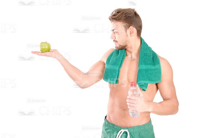 Young Man Doing Exercises Stock Photo Pack-29891