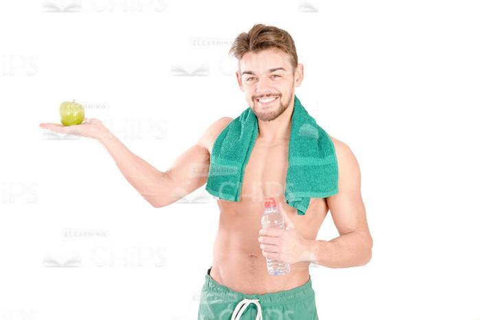 Young Man Doing Exercises Stock Photo Pack-29893