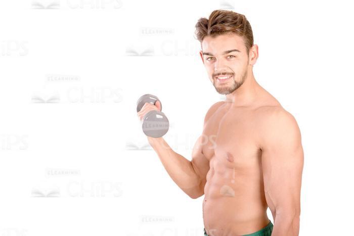 Young Man Doing Exercises Stock Photo Pack-29901