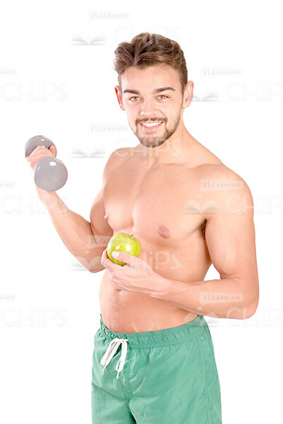 Young Man Doing Exercises Stock Photo Pack-29903