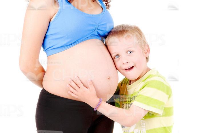 Pregnant Young Woman Stock Photo Pack-29661