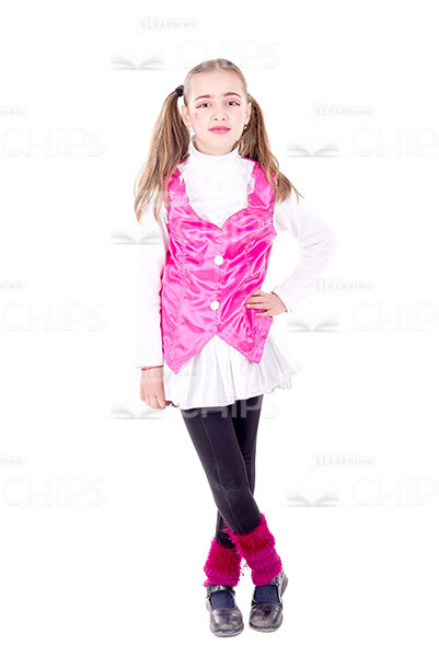 Cheerful Little Girl Stock Photo Pack-30034