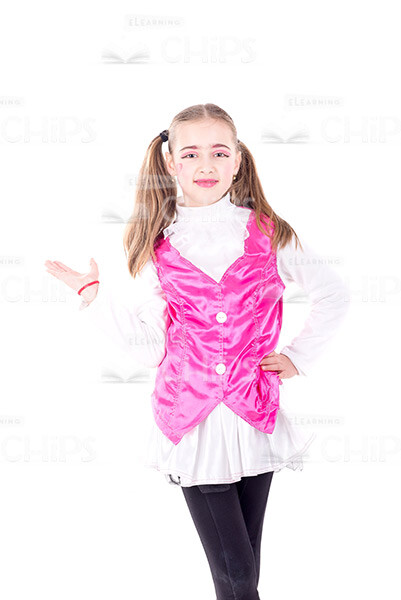 Cheerful Little Girl Stock Photo Pack-30036