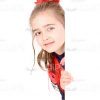 Cheerful Little Girl Stock Photo Pack-30037