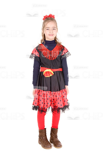 Cheerful Little Girl Stock Photo Pack-30041