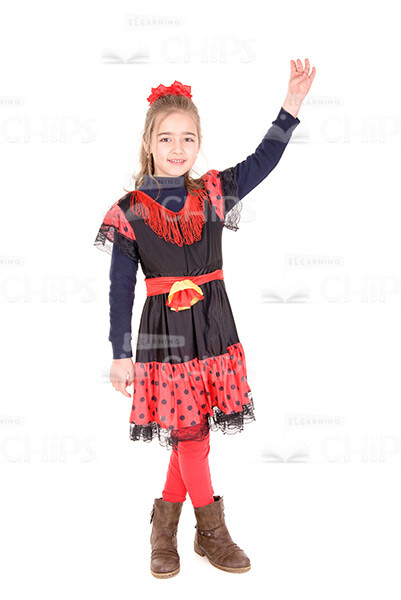 Cheerful Little Girl Stock Photo Pack-30042