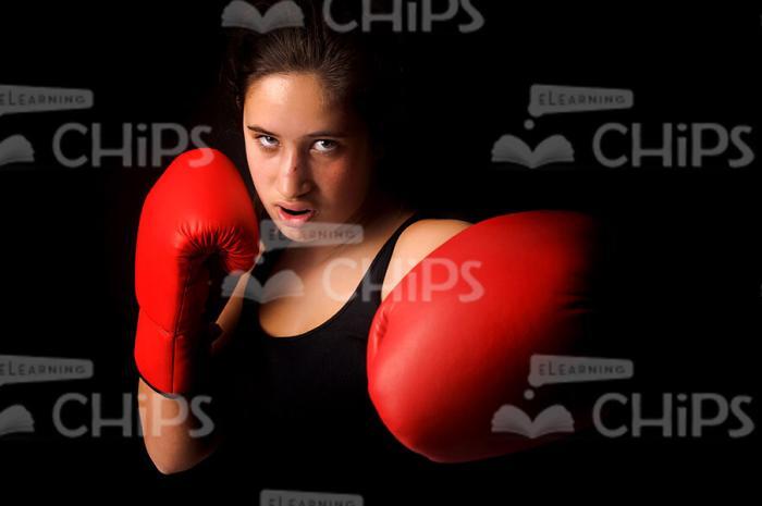 Young Teenager Boxing Stock Photo Pack-30169