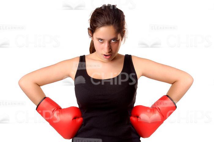 Young Teenager Boxing Stock Photo Pack-30172