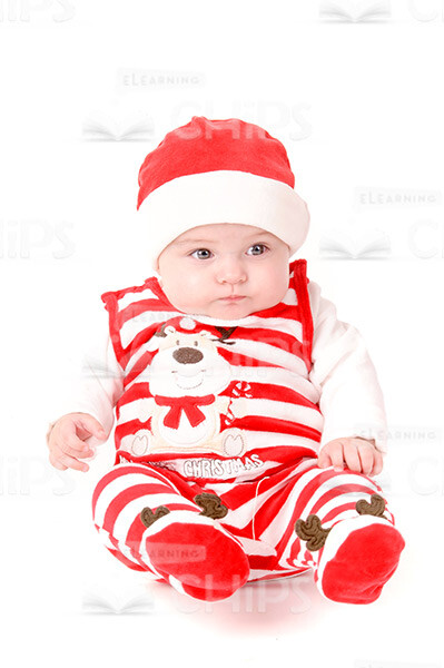 Little Children In Christmas Costumes Stock Photo Pack-30288
