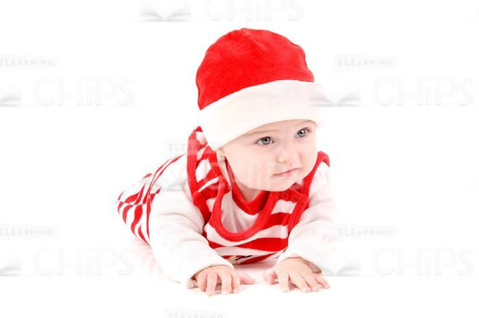 Little Children In Christmas Costumes Stock Photo Pack-30289