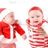 Little Children In Christmas Costumes Stock Photo Pack-30297