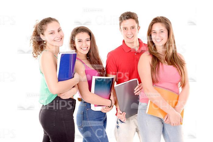 Group Of Young Students Stock Photo Pack-30303