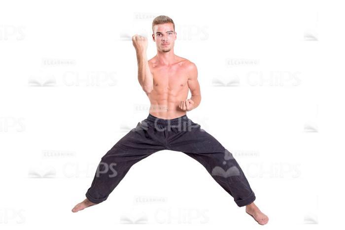 Young Karate Fighter Stock Photo Pack-29710