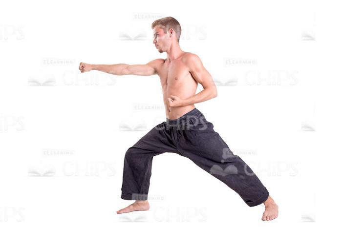 Young Karate Fighter Stock Photo Pack-29713
