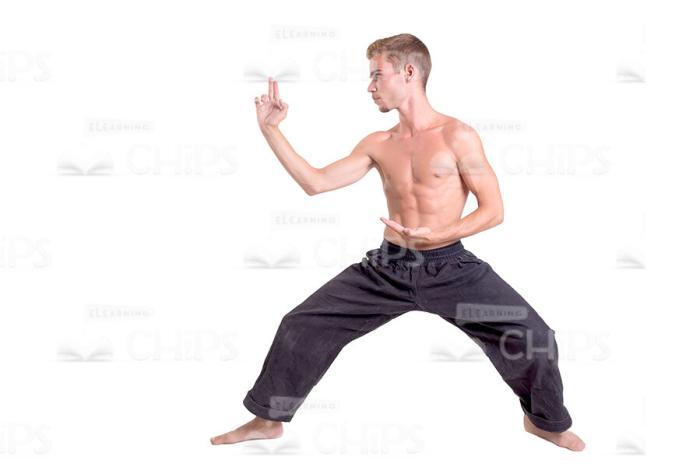 Young Karate Fighter Stock Photo Pack-29714