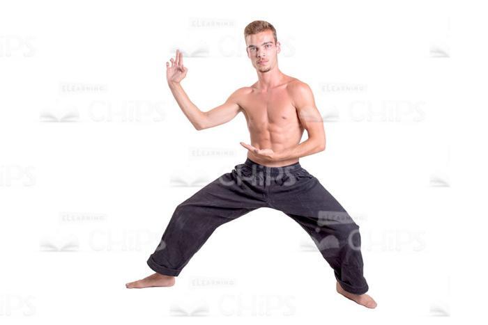 Young Karate Fighter Stock Photo Pack-29715