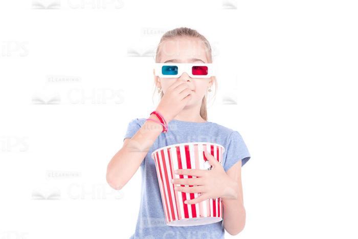 Little Kids Watching 3D Movie Stock Photo Pack-30366