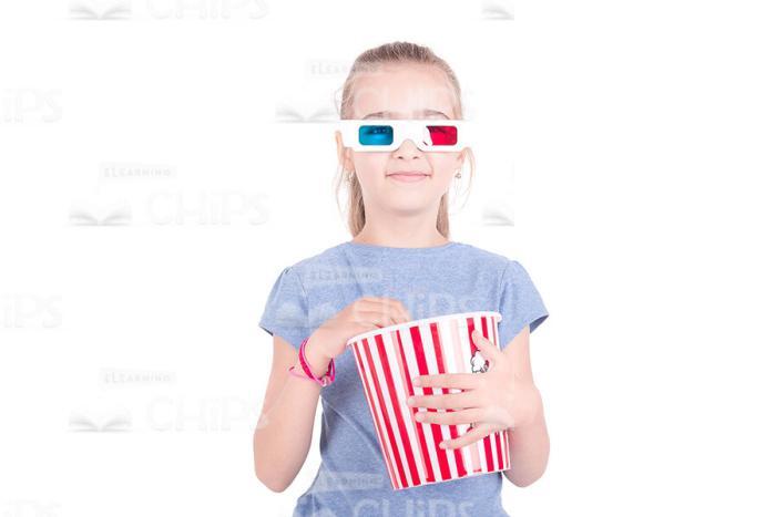 Little Kids Watching 3D Movie Stock Photo Pack-30367