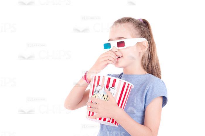 Little Kids Watching 3D Movie Stock Photo Pack-30368