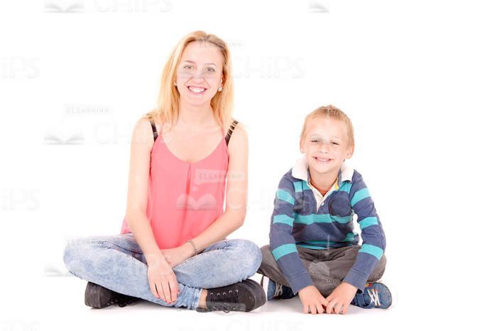 Parents With Children Stock Photo Pack-30578