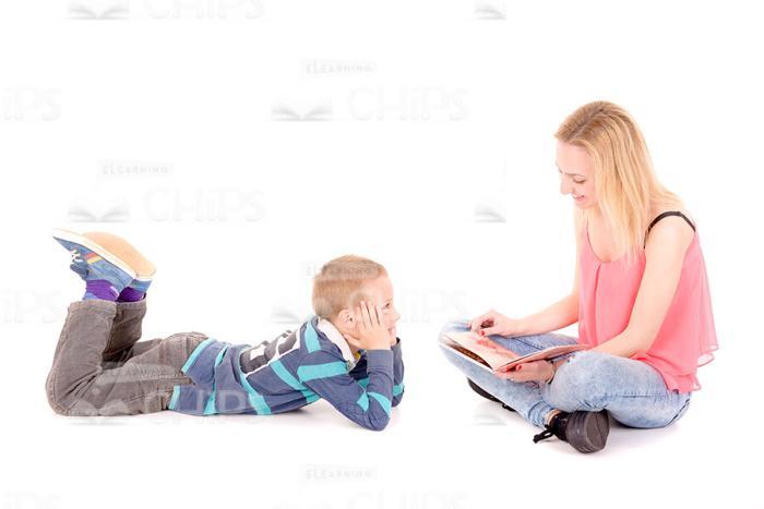 Parents With Children Stock Photo Pack-30583