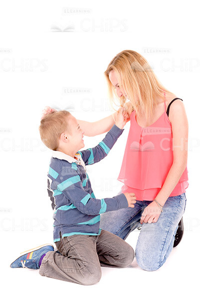 Parents With Children Stock Photo Pack-30588
