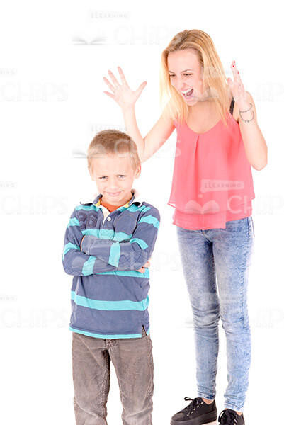 Parents With Children Stock Photo Pack-30589