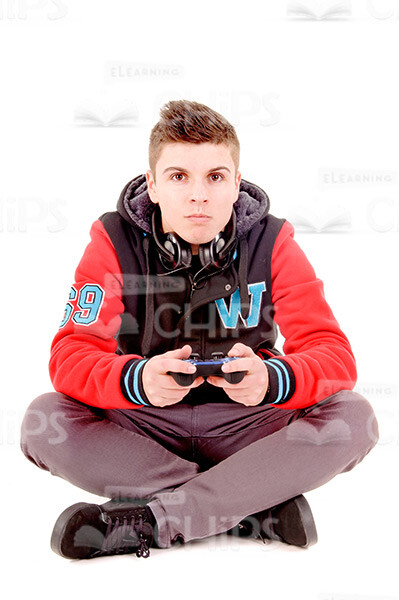 Boys Playing Video Games Stock Photo Pack-30626