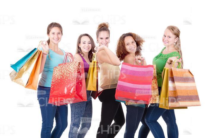 Young Ladies Shopping Stock Photo Pack-30680