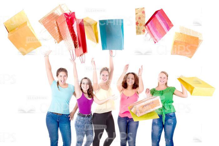 Young Ladies Shopping Stock Photo Pack-30682