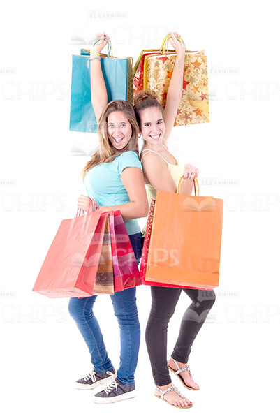 Young Ladies Shopping Stock Photo Pack-30687