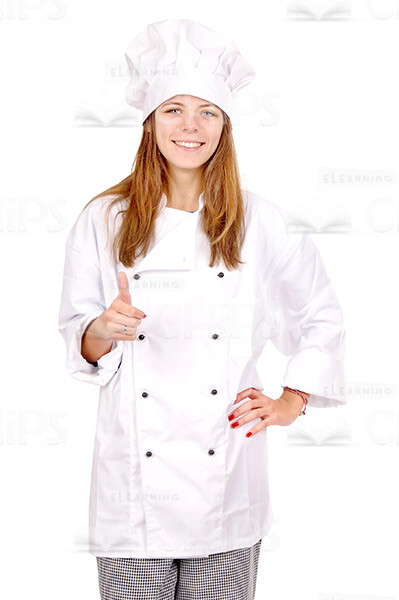 Young Female Chef Stock Photo Pack-30722