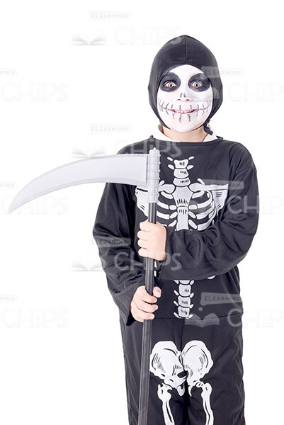 Kids In Halloween Costumes Stock Photo Pack-30736