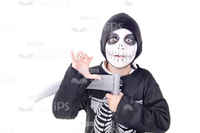 Kids In Halloween Costumes Stock Photo Pack-30738