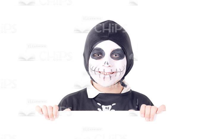 Kids In Halloween Costumes Stock Photo Pack-30740