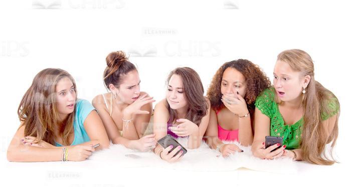 Happy Young Girls Stock Photo Pack-30768