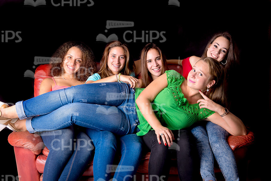 Happy Young Girls Stock Photo Pack-30783 Happy Young Girls Stock Photo Pack-30783