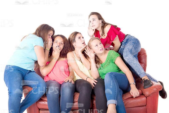Happy Young Girls Stock Photo Pack-30788