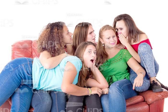Happy Young Girls Stock Photo Pack-30789
