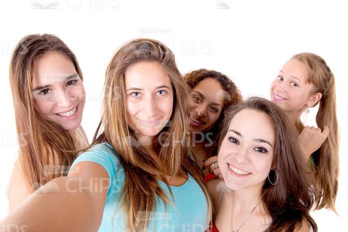 Happy Young Girls Stock Photo Pack-30791