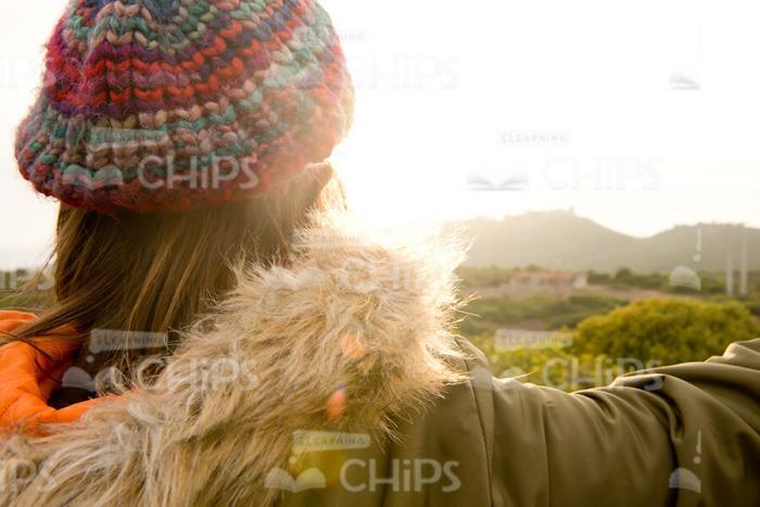 Young Teenager Walking Outdoors Stock Photo Pack-30844