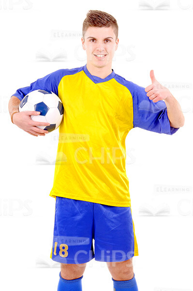Young Guy Playing Football Stock Photo Pack-29755